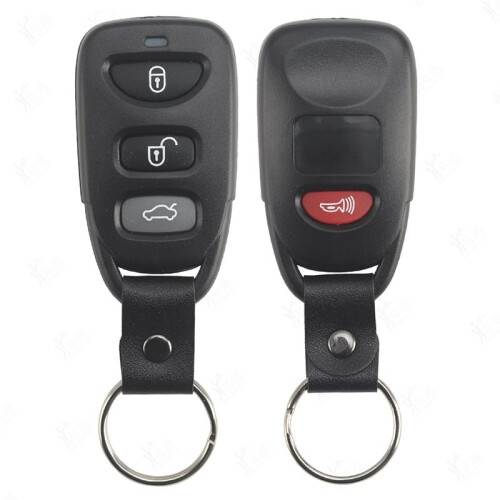 5PCS Universal Remote Key Shell for  3+1 Buttons English Version Working with Xhorse VVDI Key Tool 1
