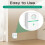 Smart Electricity Saving Box, Energy Saving Device with Voltage Optimization, 30KW Load Power Saver for Home and Office 2