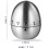 Stainless Steel Egg Timer, 60 Minute Mechanical Kitchen Timer for Cooking, Visual Manual Countdown Clock for Kids and Ad 4