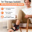 3-in-1 Foot Massager with Adjustable Compression, Sole Heating, USB Rechargeable, Ankle Support and Intelligent Timer 2