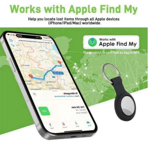 Bluetooth Tracker Tags 4 Pack, GPS Locator for Keys, Wallet, Children and Pets, Compact Anti-Loss Device 2