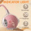 Balle interactive automatique et résistante pour chats d'intérieur, avec queue, rose. 3