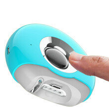 Elektrický zastřihovač nehtů ve tvaru koblihy, chytré kleštičky na nehty, dobíjecí nástroj pro manikúru s USB pro domácí použi