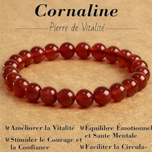 Armband met kralen van natuurlijke edelstenen, 8 mm elastische kristallen armband voor dames en heren, accessoire voor yoga en meditati