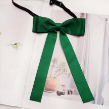 (GreenStrap)Stylish Bow Tie Jewelry With Satin Ribbon For Adults And Teens Fashion Summer