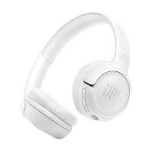 Auriculares inalámbricos supraaurales con graves profundos, Bluetooth 5.0, hasta 40 horas de autonomía, color negro.