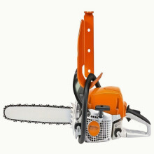Kettingzaaghanger van 304 roestvrij staal | Muurbeugel met oranje poedercoating | Compatibel met 009 011 200T 201T