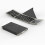 Foldable Bluetooth Keyboard with Touchpad, Tri-Device Wireless Keyboard with Magnetic Stand for Tablets and Smartphones 1