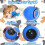Interactive Cat Toy Ball with Feather Tail, Automatic Rolling Motion, Smart Moving Toy for Indoor Cat Stimulation 4