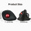 Wired Vertical Trackball Mouse | Optical Ergonomic for MacBook & Computer | Silent Buttons Adjustable 1600 DPI 5