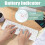 Foldable Bluetooth Keyboard with Numeric Keypad, Portable Pocket-Sized Wireless Keyboard for iOS, Android and Windows, W 5