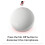 Compatible with Dots 6th Generation with Clock Speaker White Stand Organizer Wall Mount 5