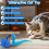 Interactive Cat Toy Ball with Feather Tail, Automatic Rolling Motion, Smart Moving Toy for Indoor Cat Stimulation 5