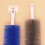 (Gray)Household Fan Cleaning Brush With Duster For Efficient Dust Removal Durable 2