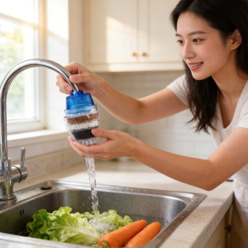 Faucet Water Filter Tap Water Purifier Multi Layer Filter Kitchen Nozzle Water 1