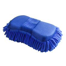 Fine Fiber Car Sponge Cleaning Waxing Supplies Rags Car Wash Sponge Outdoor