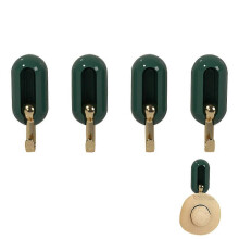 Selbstklebende Wandhaken, dekorativer Schlüsselhalter, stabile Hakenleiste für Wand, ohne Bohren, für Schlüssel und leic