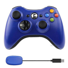Bezdrátový a kabelový herní ovladač pro konzoli Xbox 360, 2,4GHz joystick pro PC, ergonomický gamepad pro pohodlné hraní