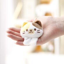 (CatPin) Plush Cute Animal Pin Small Toy For Girls School Accessories Bag