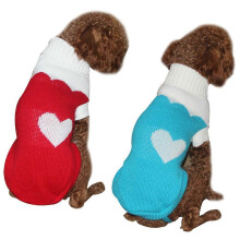 2er-Set Haustier-Pullover für zwei Beine, Winterwarm, weich und bequem für kleine Hunde und Katzen