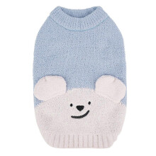 Hundepullover für Welpen, dicker elastischer Pullover für Mädchen und Jungen, bequeme warme Hundekleidung für kaltes Wet