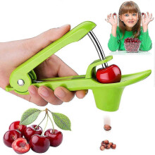 Kirschentkerner und Olivenentkerner mit Verriegelungsdesign, Obstkernentferner, einfach zu reinigen, für Küche und Haush