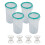 Touch  Paint Container Touchup Cups Paint Storage Cups with Lids Paint Storage Containers Airtight Paint Container 4Pc 1