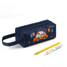 Etui met beerdesign voor jongens, kawaii etui met grote capaciteit, opbergzak voor schrijfwaren