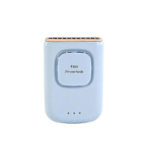 Draagbare oplaadbare handventilator voor nek en taille, verfrissend voor de zomer, compact en lichtgewicht