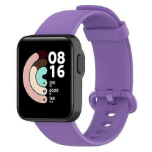 Siliconen horlogeband voor compatibele slimme horloges, vervangende polsband, zacht en comfortabel, zwart, duurzaam voor