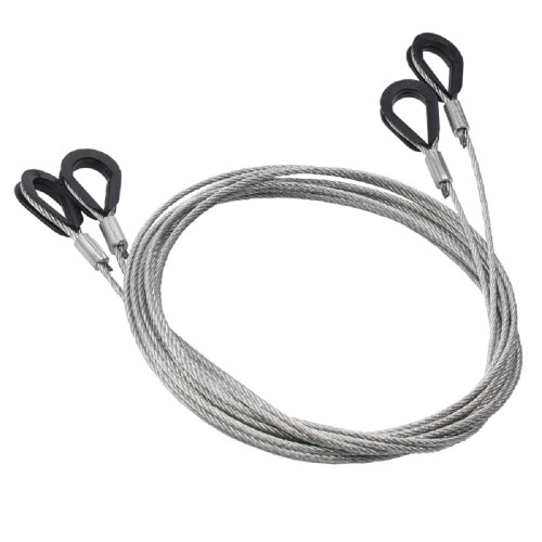 Garador Belgravia Mk3C Type C Garage Door Pattern Cables Roller Spindles Pair