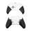 Erstatningsskal til trådløs controller til Xbox Elite 2, front-, bag- og bunddæksel, sort kunststof, præcis pasform 1