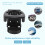 Black Plastic Folding Car Truck Drink Cup Can Bottle Holder Stand 6