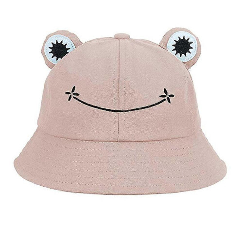 Frog bøllehat til kvinder sommerhat til udendørs brug sammenfoldelig og åndbar i let materiale 2