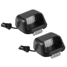 LED-rekisterikilven valot Nissan Navara D40 2004-2018 -malliin, kirkas ja kestävä autonvalaisin