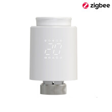 Tuya Zigbee Smartes Heizkörperthermostatventil, Temperaturregler mit Sprachsteuerung und Fensteröffnungserkennung