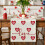 Valentine's Day Decorations Valentine's Day Heart Print Table Flags Party Table Kitchen Mats 5