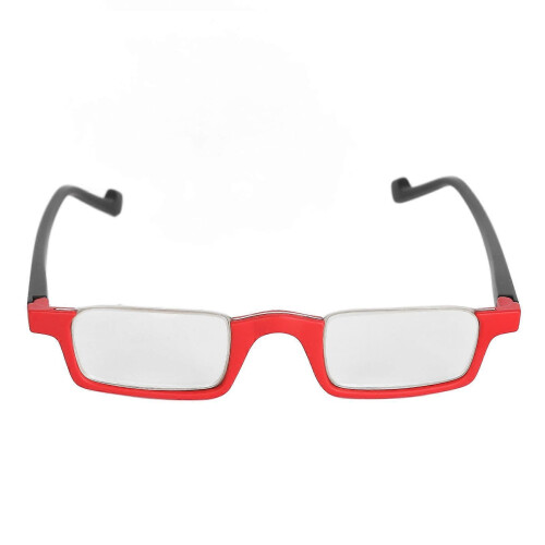 Half Rim High Definition Spring Hinge Fashionable Rectangular Reading Glasses for Women Men Elderly 1