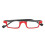 Half Rim High Definition Spring Hinge Fashionable Rectangular Reading Glasses for Women Men Elderly 3