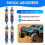 4Pcs Front Rear Shock Absorber for Traxxas Slash Rustler Stampede,2 4
