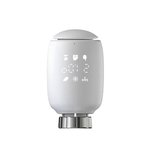 Tuya Smart ZigBee TRV Radiator Actuator - Programmable Thermostatic Radiator Valve with Remote App Control