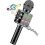 Bluetooth 4-in-1 Karaoke Wireless Microphone with LED Lights, Portable Microphone 1