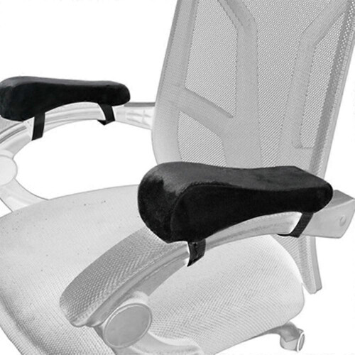 Pain Relief Armrests, Multi-use Soft Polyester And High Density Memory Foam Pads, Ergonomically Engineered For Maximum Comfort, 1 Pair 2