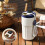 Coffee Thermos with Temperature Display 450ml Keep Warm and Cold Christmas Gift 3