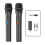 2PCS Wireless Microphone System Kits USB Receiver Handheld Karaoke Microphone Home Party Smart TV Speaker Singing Mic 1