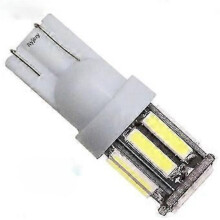 10 kusov 24V LED žiarovky do nákladných áut T10 7014 10 Smd W5w 194 168 7020 10 LED mincové žiarovky Bials Lamp Lumor Parkova