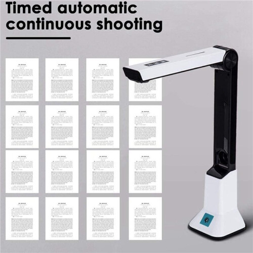 Portable High-Definition Scanner, Document Camera with Real- Projection Video Recording Function, A4 Scanner 2