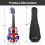 21" Soprano Beginners Ukulele with Bag, Pick & Carbon Strings Union Jack 2