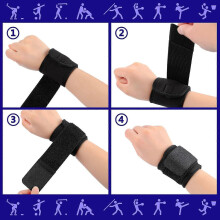 4 sztuki regulowana opaska na nadgarstek stabilizująca, wsparcie nadgarstka przy cieśni nadgarstka, ochraniacz nadgarstk