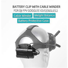 Kompatibel mit DJI Goggles 2/FPV Goggles V2 Akkuhalter, Akkuzubehör, der Akkugehäuse-Hakenclip ist kompatibel mit DJI Avata d